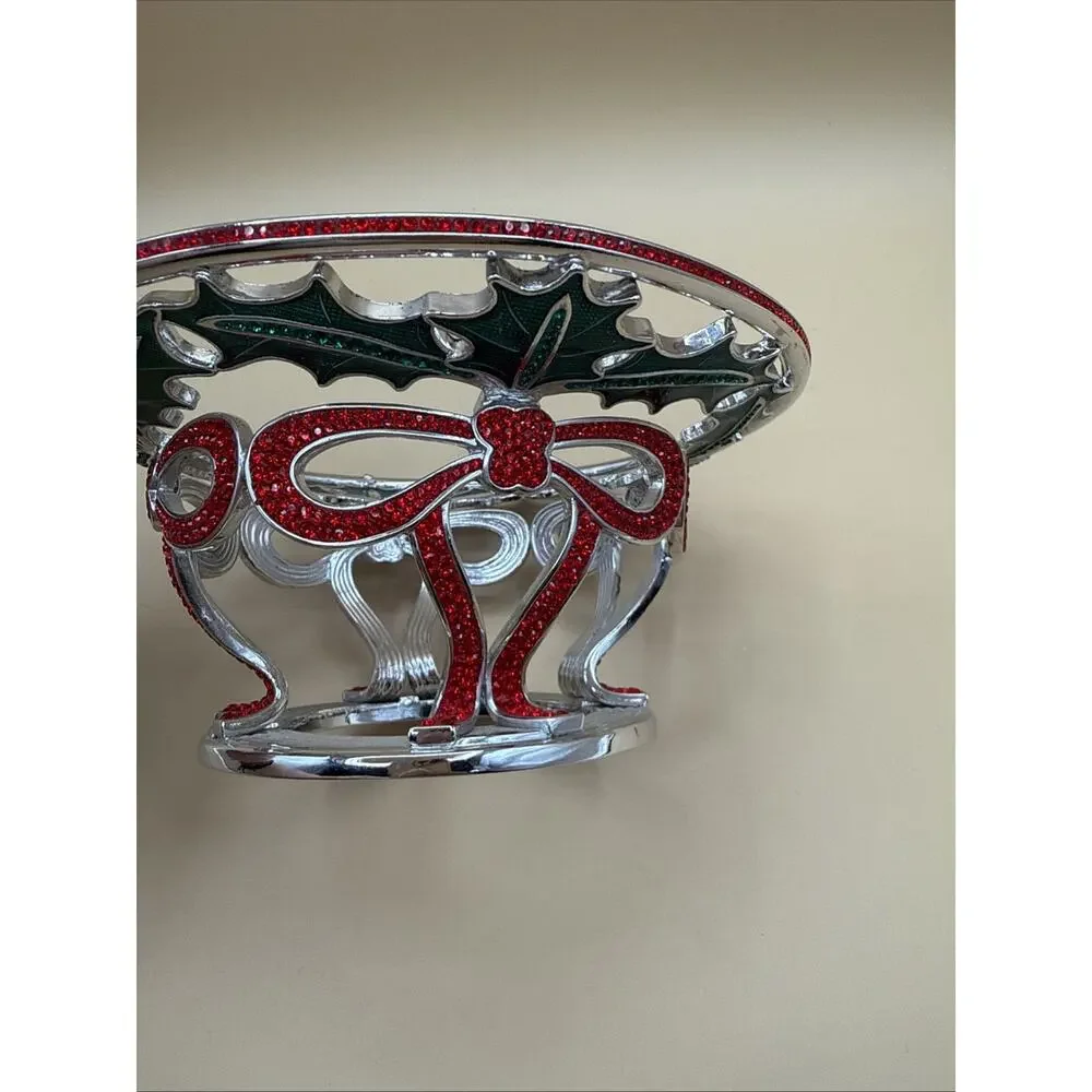 Swarovski Crystal Bowl Stand HolidayDecorative Christmas No Bowl 1299925